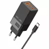 Beline ad. Siec. 2x USB-c 1x USB 65W kabelis USB-c Juoda/Juoda Pd 3.0