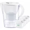 Brita Marella XL jug + 4 Maxtra cartridges (Balta)