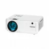 Standartinio nuotolio projektorius kruger & matz V-LED20 FullHD 1080p 1920×1080, LED, 1,4:1 projekcija, 15–150 colių ekranas, Bluetooth, 3 W garsiakalbis