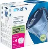 Vandens filtro ąsotis BRITA Marella XL, ąsotinis filtras su MAXTRA kasetėmis, 3,5 L bakelis, 2 L filtruoto vandens talpa, mėlynas