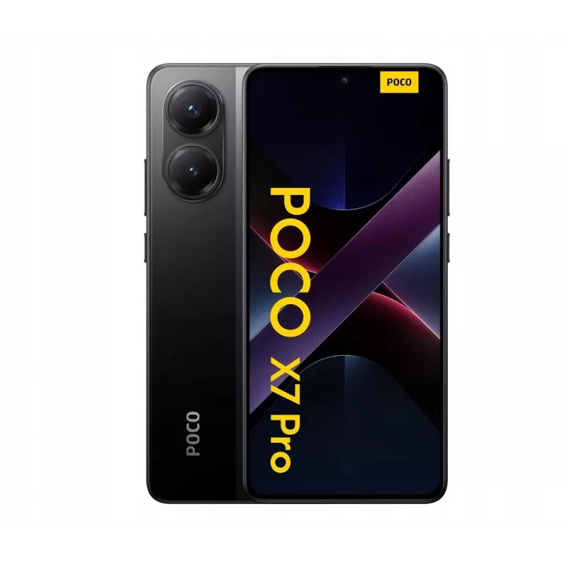 Xiaomi Poco X7 Pro 5G Dual SIM 12GB / 512GB - Juoda | Pasaulinė versija