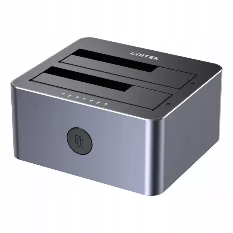 Unitek klonavimo stotis 2X SATA 2,5/3,5 USB 5GB