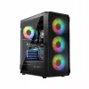 Kompiuterio korpusas Logic Concept Portos ARGB ATX juodas