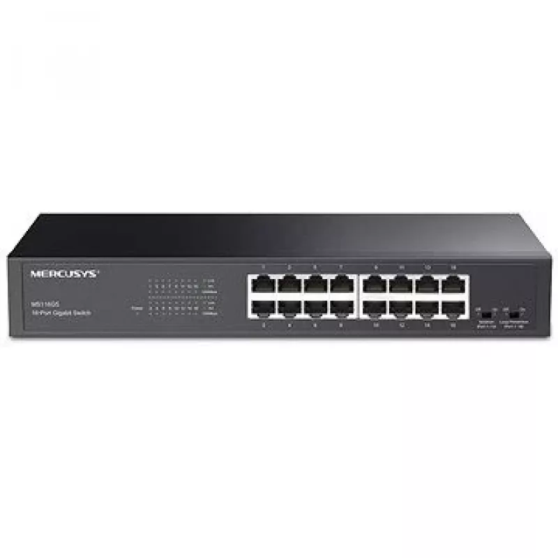 Mercusys MS116GS tinklo jungiklis Gigabit Ethernet (10/100/1000) juodas