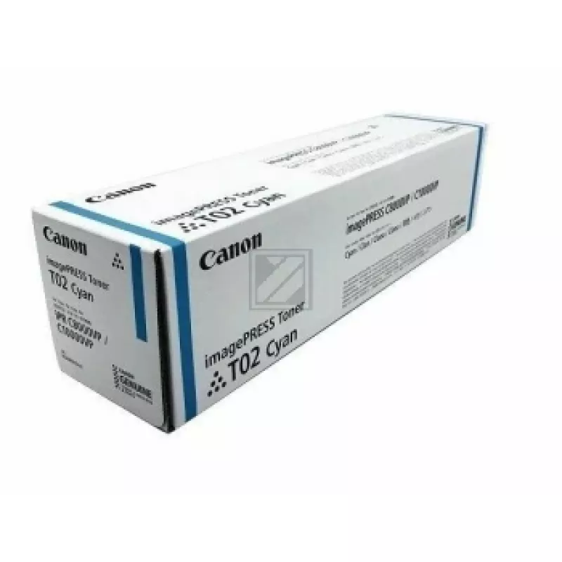 Toneris Canon Toner T02 8530B001 iki 43 000 puslapių žydra
