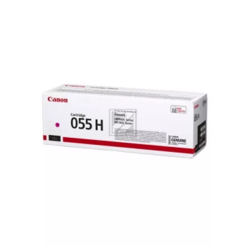 Canon 055H dažų kasetė 1 vnt. Originali Purpurinė