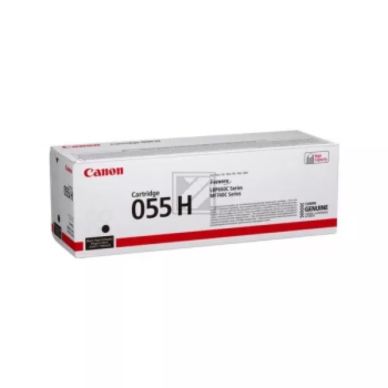 Canon 055H dažų kasetė 1 vnt. Originali Juoda