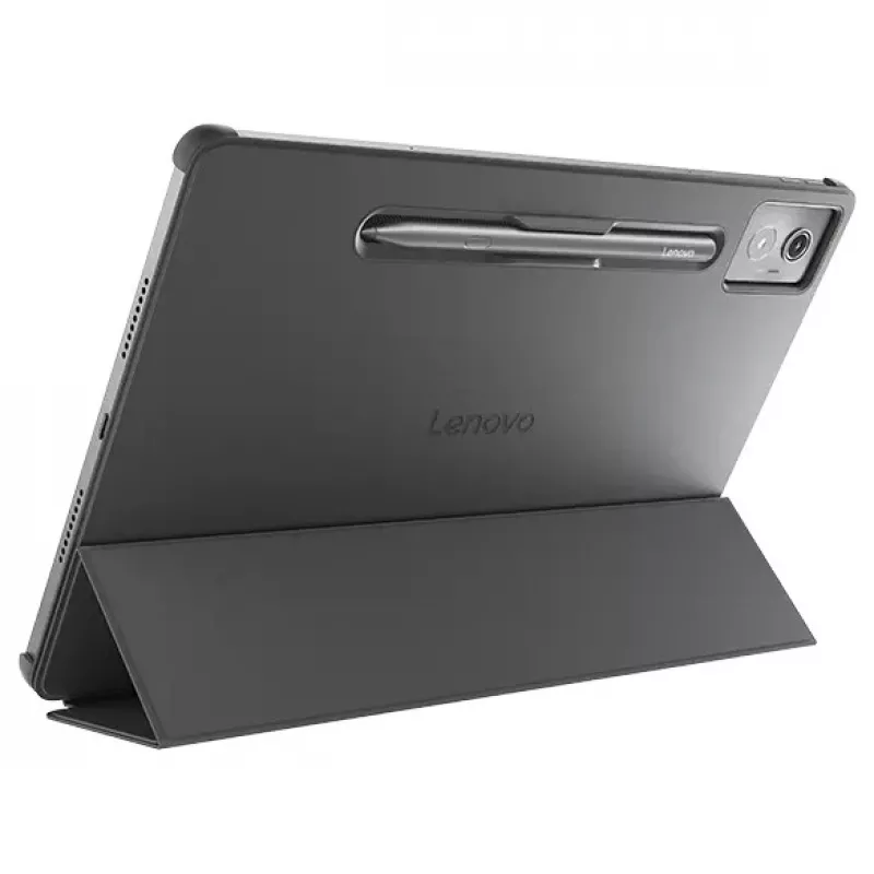 Planšečių dėklas-lenktukas Lenovo ZG38C05980 — tinka 12,7 colio (32,3 cm), pilkas, polikarbonatas/TPU