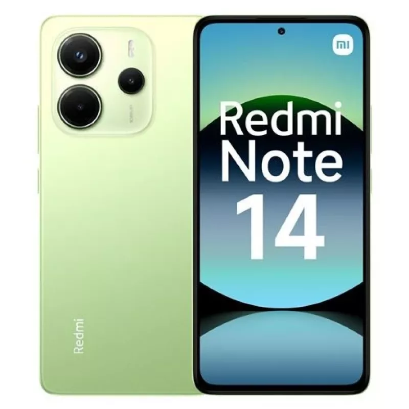 Xiaomi Redmi Note 14 16.9 cm (6.67 inch) Hybrid Dual SIM 4G USB Type-C 8 GB 256 GB 5500 MAh Green, Lime