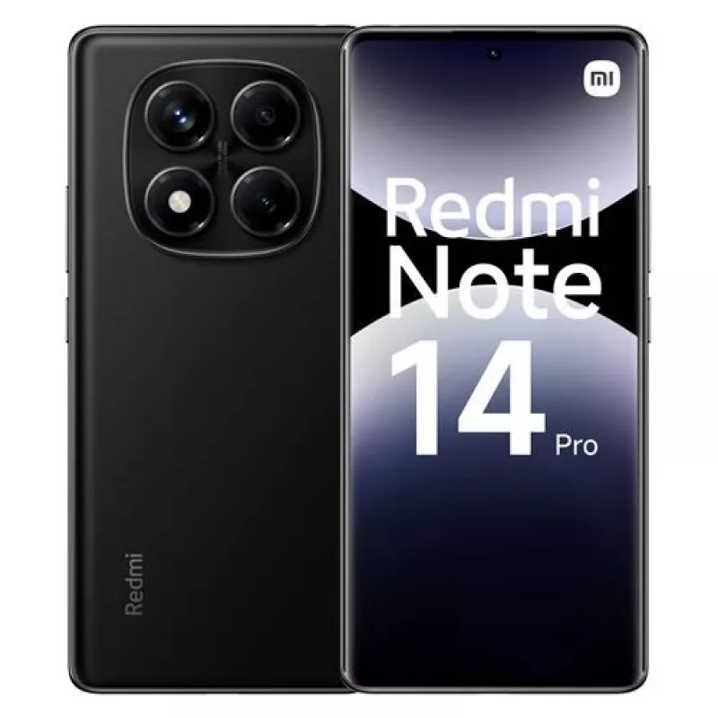 Išmanusis telefonas Xiaomi Redmi Note 14 Pro — 6.67 col. AMOLED, 256 GB, 8 GB RAM, 200 MP, 5500 mAh, IP64