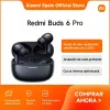 Xiaomi Buds 6 Pro belaidės į ausis įstatomos ausinės, Bluetooth 5.3, ANC, 36 val. bendras atkūrimo laikas, įkrovimo dėklas 480 mAh, Ledynų balta