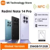 Xiaomi Redmi Note 14 Pro 4G išmanusis telefonas 8 GB RAM 256 GB, 6,67" AMOLED, 200 MP, 5500 mAh, hibridinis Dual SIM, Android 14, vandenyno mėlynas