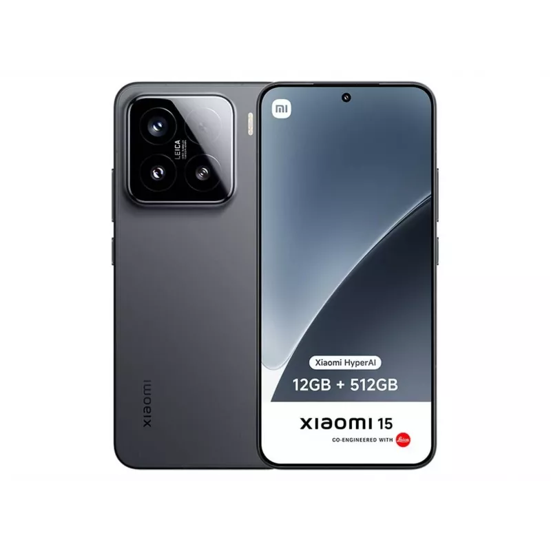 Xiaomi 15 16.1 cm (6.36 inch) 12 GB 512 GB 5240 mAh Juoda
