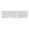 Apple Magic klaviatūra universali USB + Bluetooth QWERTY danų kalba balta