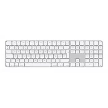 Apple Magic klaviatūra universali USB + Bluetooth QWERTY danų kalba balta