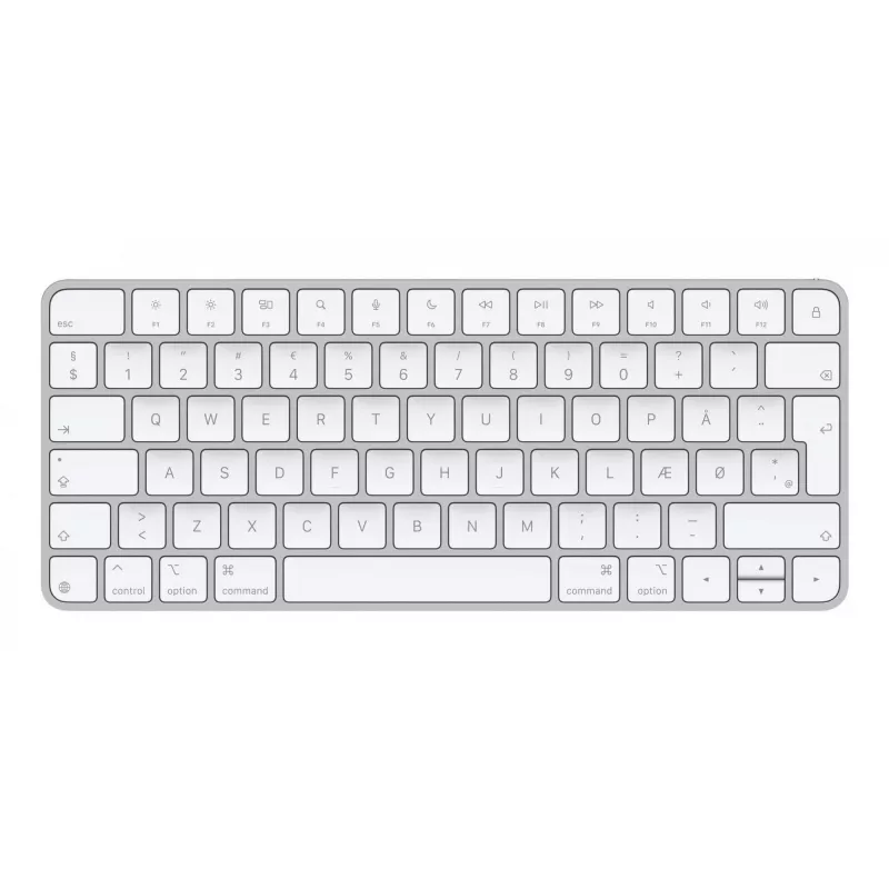 Apple Magic klaviatūra Universal USB + Bluetooth QZERTY Danish White