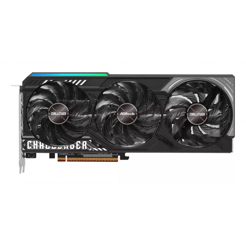 Vaizdo plokštė ASRock Challenger Radeon RX 9070 — 16 GB GDDR6, 256 bitų, PCIe 5.0, 3x DisplayPort 2.1a + HDMI 2.1b