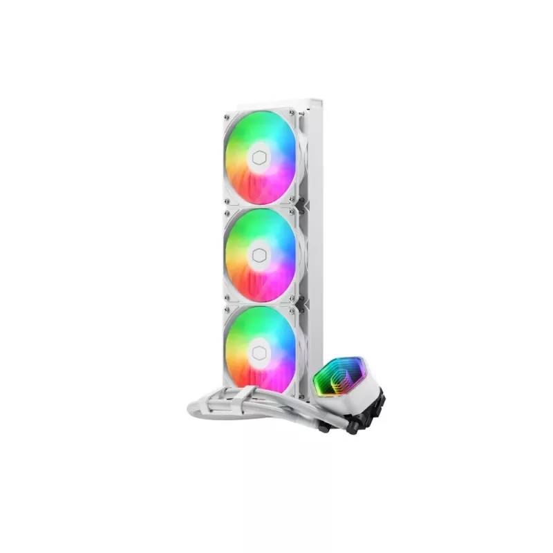 Cooler Master MasterLiquid 360 Core II White procesoriaus skysčio aušinimo rinkinys 4,72 (12 cm) 1 vnt.