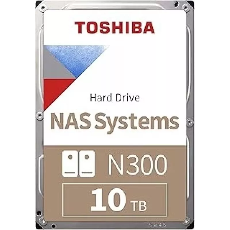 Toshiba N300 vidinis kietasis diskas 10 TB 7200 RPM 512 MB 3,5 colio Serial ATA