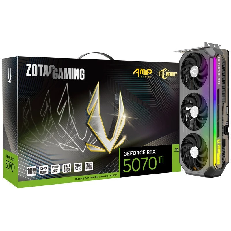 Vaizdo plokštė GeForce RTX 5070 Ti 16 GB GDDR7