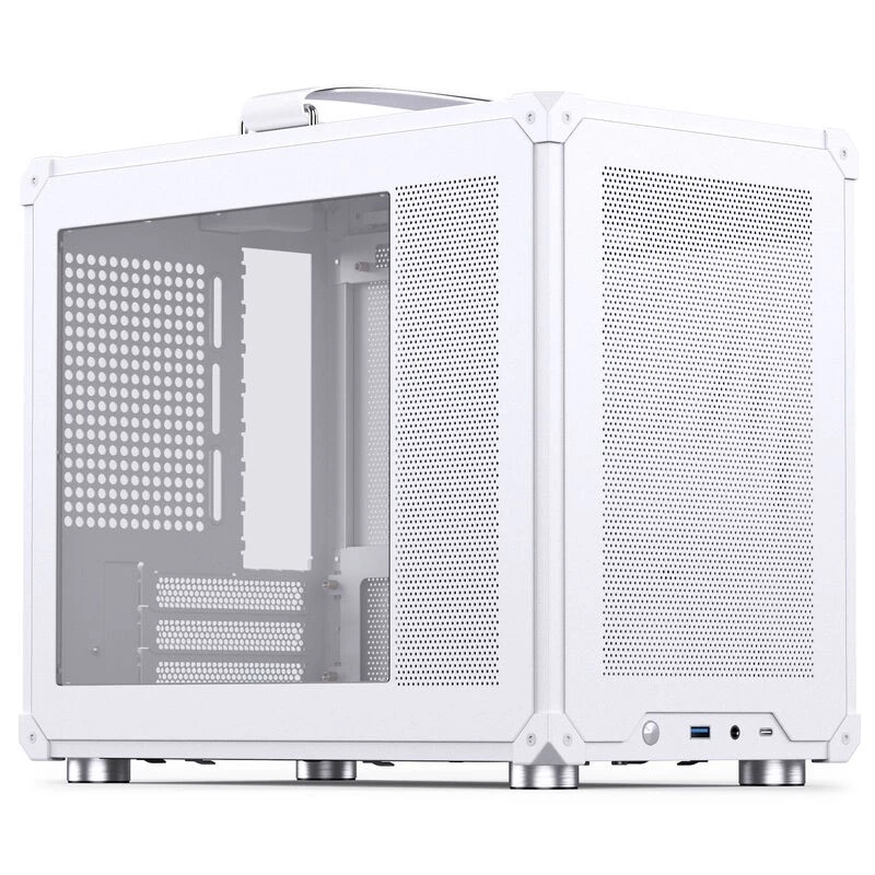 Jonsbo C6 MAX PC korpusas, mini korpusas, Micro-ATX, grūdintas stiklas - Wei
