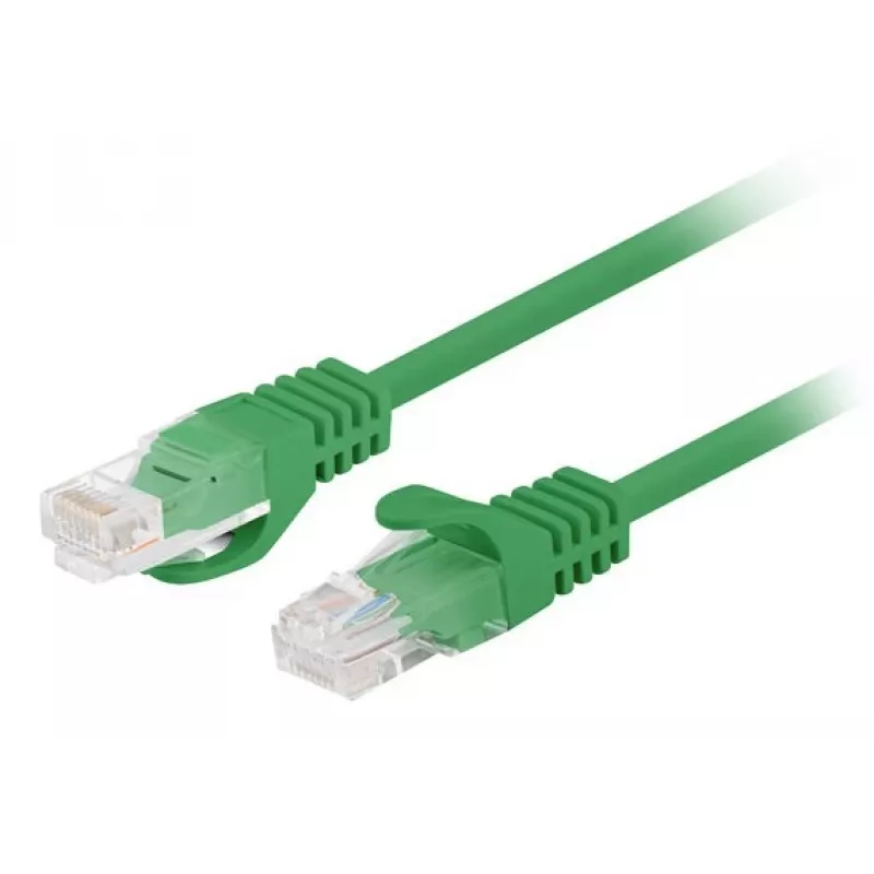 Tinklo kabelis LANBERG PCU6-20CC-0300-G Cat6 U/UTP RJ-45 - RJ-45 3 m žalias