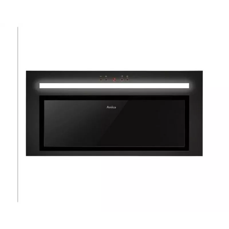 Įmontuojamas gartraukis AMICA OMC6451B HC — anglies filtras, triukšmas 65 dB, energijos klasė A