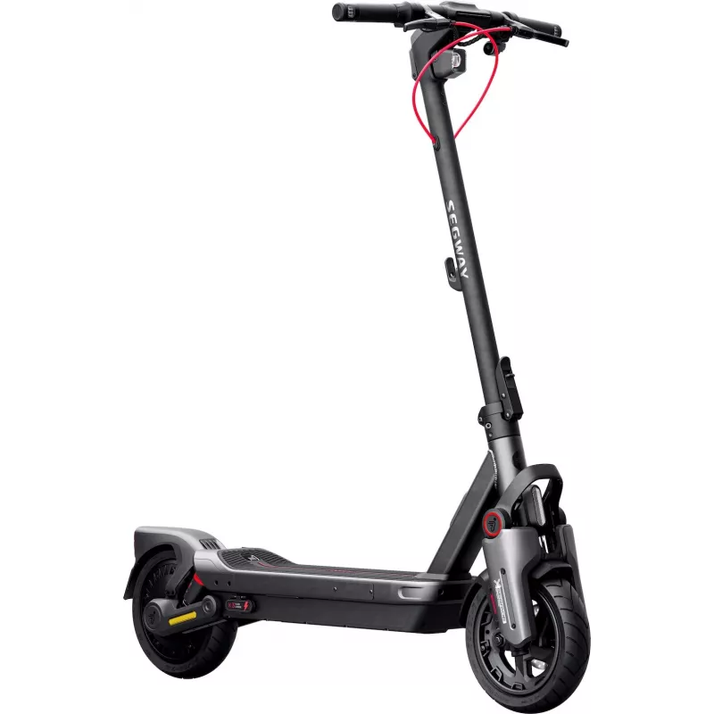 Klasikinis paspirtukas Segway Ninebot MAX G3 D juoda pilka raudona
