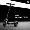 Klasikinis paspirtukas Segway Ninebot MAX G3 D juoda pilka raudona