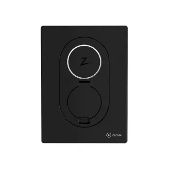 Zaptec Go Charging Box 22kW Tipas 2 WiFi and 4G Asphalt Juoda