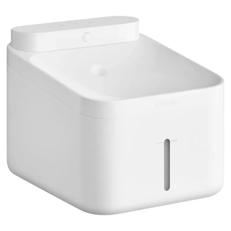 Automatinis gyvūnų šėrykla-drėkintuvas Xiaomi Smart Pet Fountain 2 3 L vandens talpa anglies filtras plastikas baltas baterija/DC 5 V 2 A 230×180×190 mm