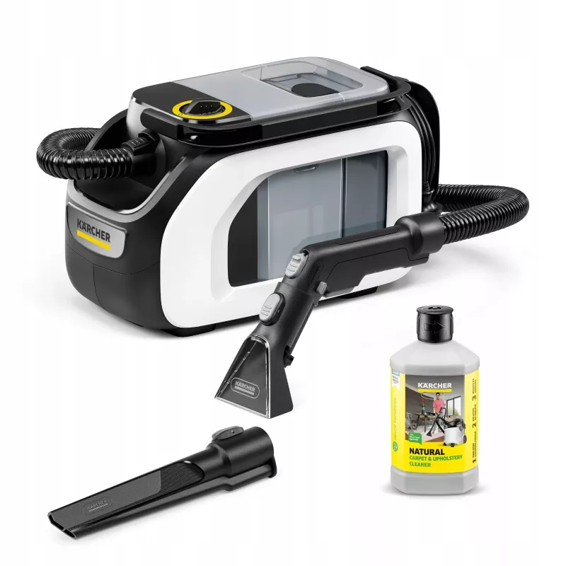 Plovimo dulkių siurblys Karcher SE 3 Compact Home N1 – 1000 W, 20 l, sausam ir šlapiam valymui, 3,6 m kabelis
