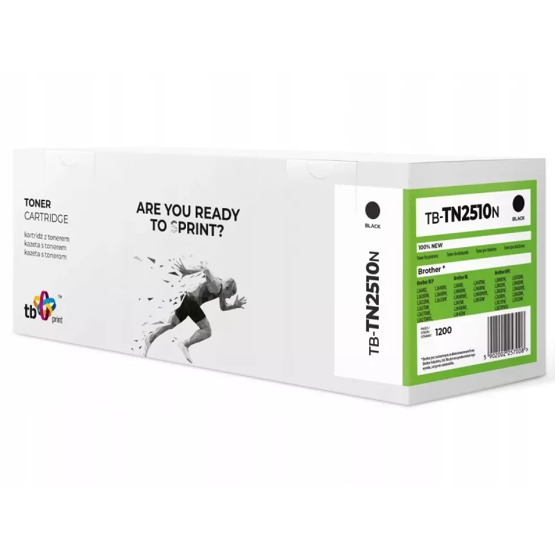 Toneris Brother TN2510 TB-TN2510N BK 100% naujas