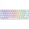 Mechaninė klaviatūra Whiteout X2, Outemu Blue, Hot Swap Savio Savgk-white
