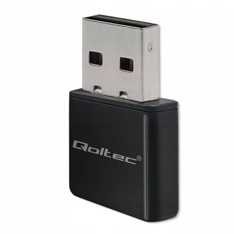 “Wi-Fi” USB adapteris QOLTEC NANO 56986 — mini N, USB 2.0, 802.11n