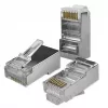 Pass-Through Plug Connector RJ45 CAT5e Ftp Pass Through Pozacane