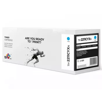 Dažų kasetė HP Color LJ Pro M255 W2211X TH-2211CYXN 100% nauja CY