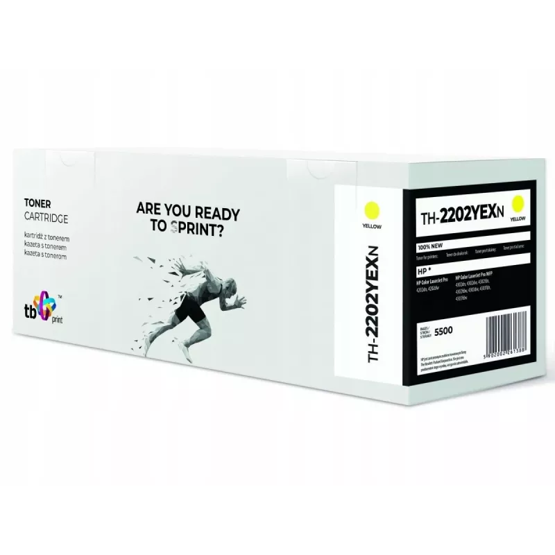 Toneris HP Color LaserJet Pro 4202 W2200X TH-2200YEXN 100% naujas geltonas