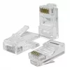 Modulinė RJ45 jungtis QOLTEC 54552 CAT6 UTP, 100 vnt. pakuotė