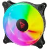 SAVIO Blast 120mm ARGB PWM korpuso ventiliatorius - juodas