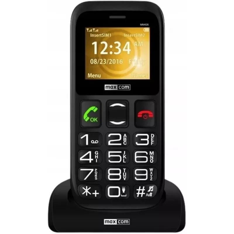 Mobilusis telefonas MaxCom MM 426SE, 4,0 colio ekranas