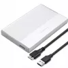Korpusas 2,5 colio SATA SSD/HDD QOLTEC 52278 USB 3.0, palaiko iki 2 TB