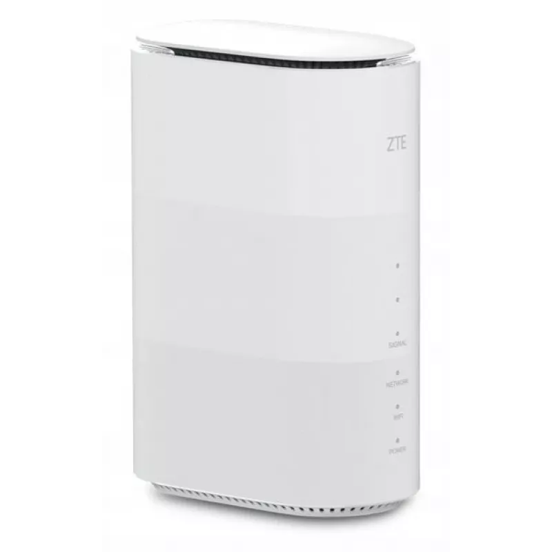 Maršrutizatorius ZTE MC888B 5G dviejų dažnių juostų Wi‑Fi 6, SIM lizdas, Gigabit Ethernet, 2 LAN prievadai, 1 WAN, 1000 MB vidinės atminties, juodas