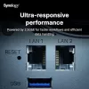 Synology DiskStation DS925+ NAS/saugyklos serveris Ryzen Embedded V1500B 4 GB DDR4 0 TB Juoda