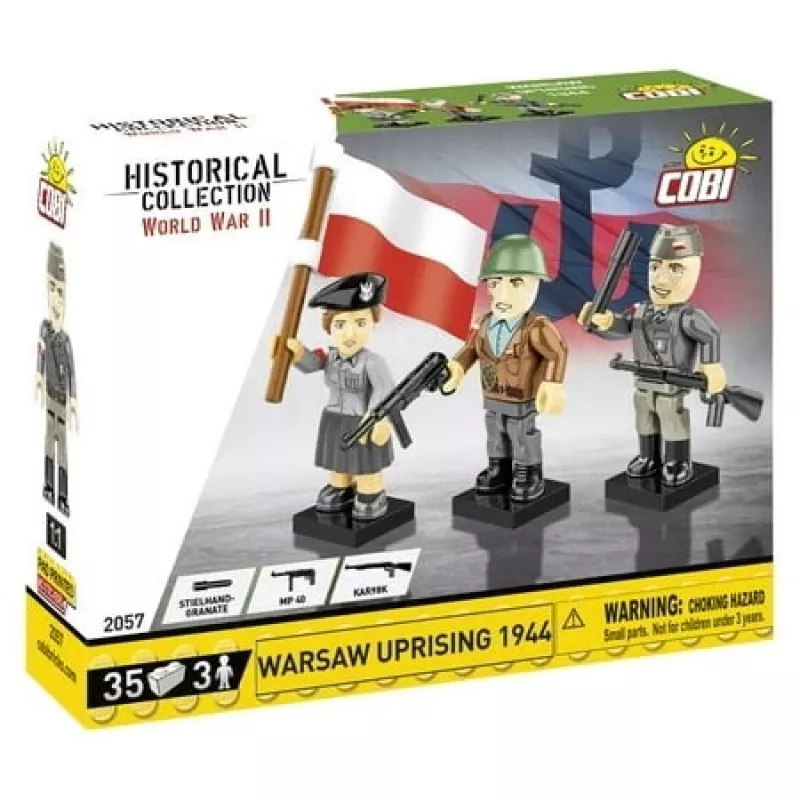Historical Collection World War II /2057/ WARSAW UP RISING 1944 3Figures/35Blocks