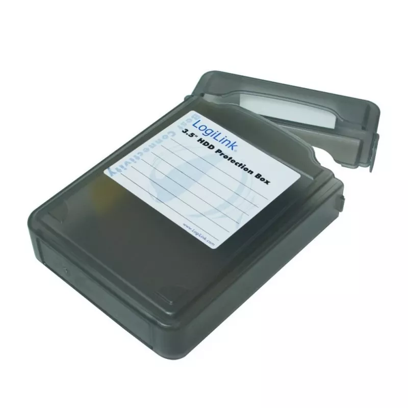 LogiLink UA0133B saugojimo diskų dėklas, juodas