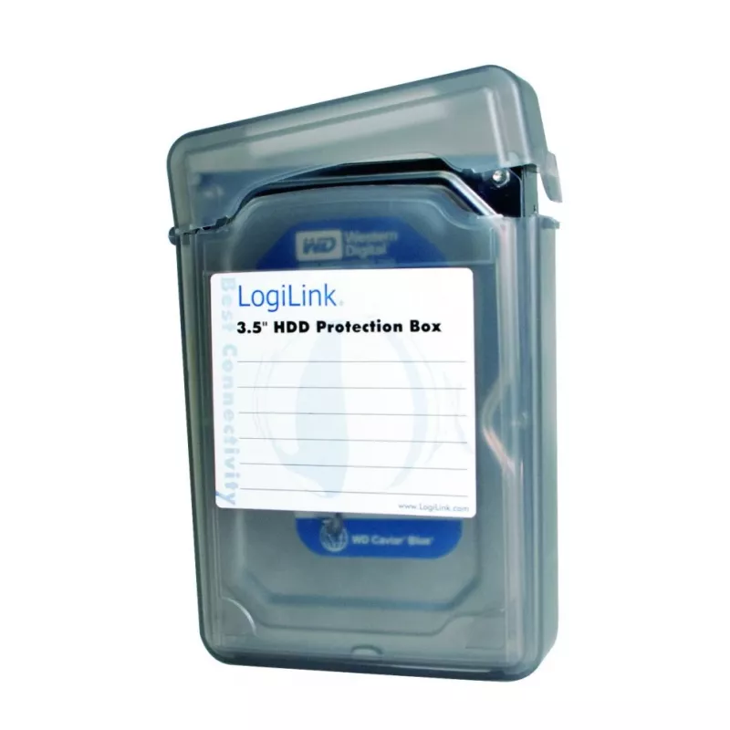 LogiLink UA0133B saugojimo diskų dėklas, juodas