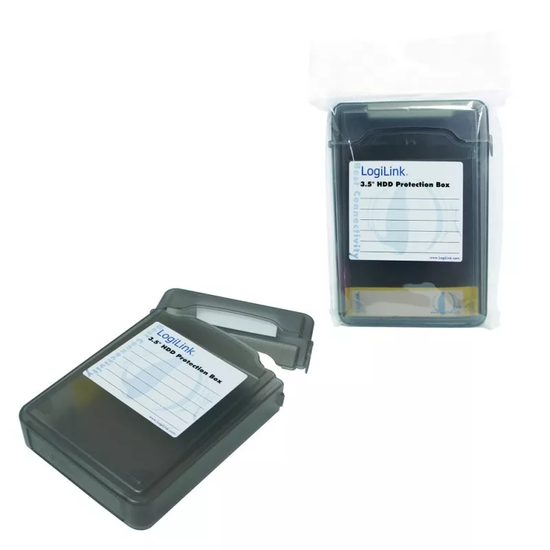 LogiLink UA0133B saugojimo diskų dėklas, juodas