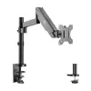 Stalinis monitoriaus laikiklis MACLEAN MC-775 32 colių (81,3 cm) ekranams, VESA 75x75–100x100, iki 8 kg, pilkas