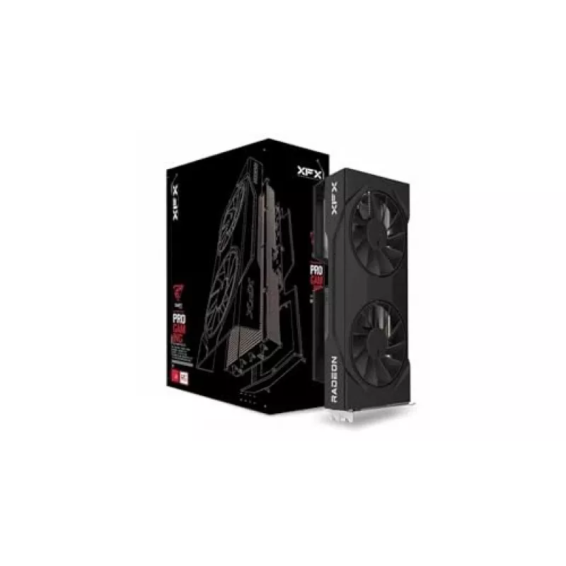 Vaizdo plokštė XFX Radeon RX 9060 XT 16GB GDDR6, PCIe 5.0, 128 bitų, 2048 SP, 270×124×48 mm
